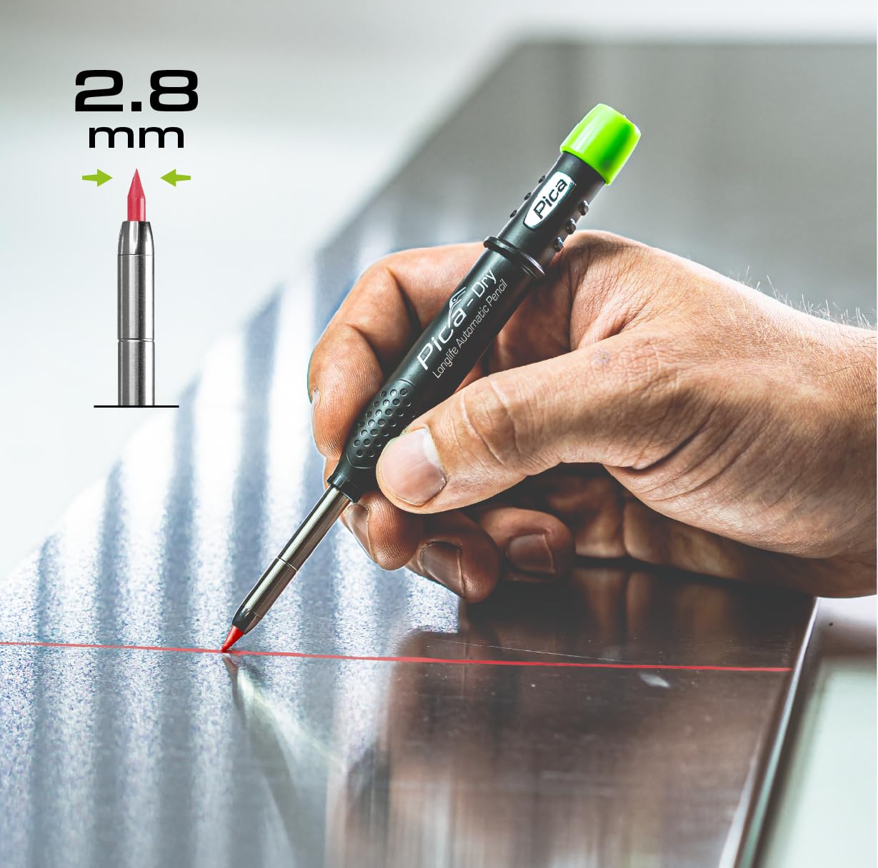 Amazon.co.jp: ピカマーカー 建築用シャープペンシル“Dry”用替芯